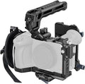 SMALLRIG Cage Kit for Sony FX2, with V-Mount Plate, Top Handle, HDMI Clamp, and Wrist Strap, Built-in Multiple Expansion Interfaces, Advanced Rig for Sony FX2-5590
