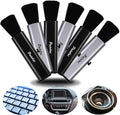 6 Pieces Portable Laptop Cleaning Brush Electronic Cleaning Brush Swipe Computer Brush for Laptops Keyboard Mobile Phones Cameras Digital Products Car Interior Detailing Home and Office Items