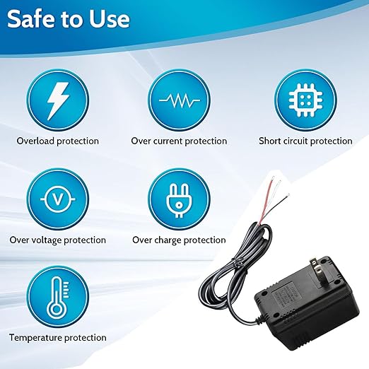 UPMMUD 12V/24VACIndoorLawn Sprinkler Controller Transformer for- 526500 635640 Controller，Hunter Lawn Sprinkler Controller PHC-600 PHC-1200 PHC-2400 Hydrawise WiFi Timers