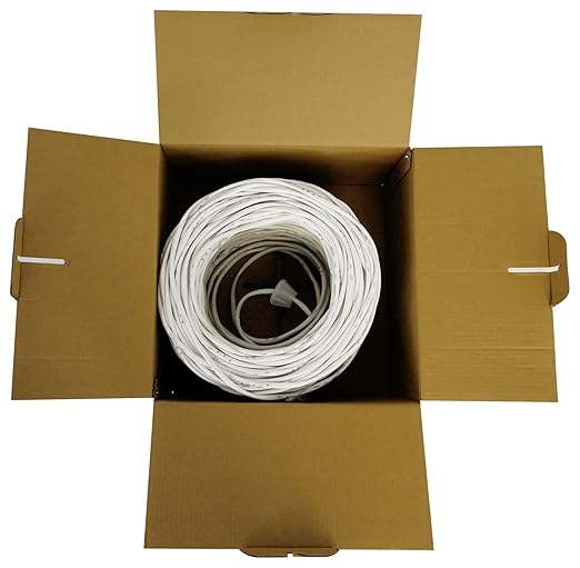 Rockville CL12-500-2 12 AWG 500ft Speaker Wire In Wall Ceiling, CL2 Rated, 70V 100V Compatible, Oxygen-Free Copper, for Home Theater and Commercial Audio