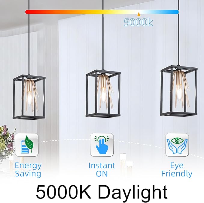 GvvooHome E12 Candelabra Bulb 40 watt Equivalent, E12 LED Bulb Dimmable Chandelier Light Bulbs, 5000K Daylight B10 Candle Light Bulbs, 90+CRI, 400LM, Clear Glass, 12 Pack