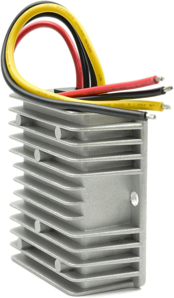 MGGi DC/DC Converter Regulator 36V 48V Step Down to 12V 20A 240W, Power Supply Module Buck Transformer, Waterproof Voltage Reducer, for Golf Cart, forklifts, Car