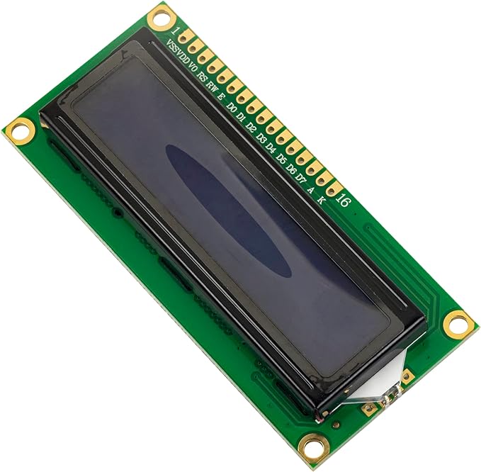naughtystarts 2pcs 1602A LCD Display Module DC 5V 16x2 Character HD44780 Controller LCM Blue Blacklight for Arduino, Raspberry Pi Pico