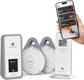 Leak Geek Advanced Wi-Fi Alert System with The Bridge Gateway, 2 Water Spot Detection Sensors, and a Water Leak Area Detection Sensor with 76-inch Cable