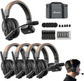 Accsoon Como SE Wireless Headset Intercom System 5-Person Full Duplex 1312ft Team Communication Group Talk, 30+Hour Battery Life