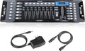 DMX Controller for dj Lights Dmx512 Light Controllers 192 Channel DMX Board with Cables 2m/6.6 ft Dmx-512 Lighting Console for Control Stage Light