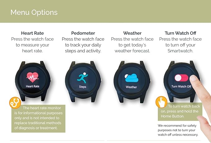 Connected Caregiver Safety+ 4G Medical Alert System for Seniors: Smart Watch, Fall Detection, 24/7 Monitor, WiFi Locate, SOS Button, Small, Lightweight, (Call to Activate)