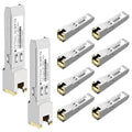 OPSTRAN 1000BASE-T SFP RJ45 Copper Transceiver Module Compatible with Intel E1GSFPT-A 100m Cat5e/6 10 Pack