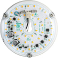 HAOLEDI 4'' 20W LED Ceiling Fan Light Retrofit Kit, Ceiling Light Replacement, LED Flush Mount Ceiling Light, Warm White 3000K 2400LM, 120V, ETL Listed CRI90 (Warm White 3000K)