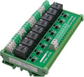 Good BNTai 8 Channel Interface Relay Module 12VACDC 24VACDC 110VAC 230VAC DIN Rail Panel Mount Automation PLC Board (8Channel ACDC12V)