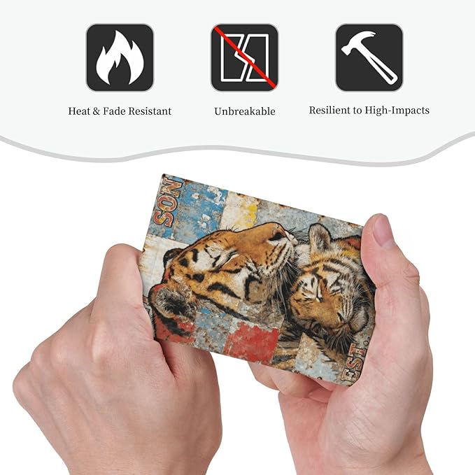 Bvtewkhz Tiger Vintage No Device Single Blank Decorative Outlet Covers Light Switch Plate Electrical Receptacle Switchplate For Bathroom Kitchen Bedroom