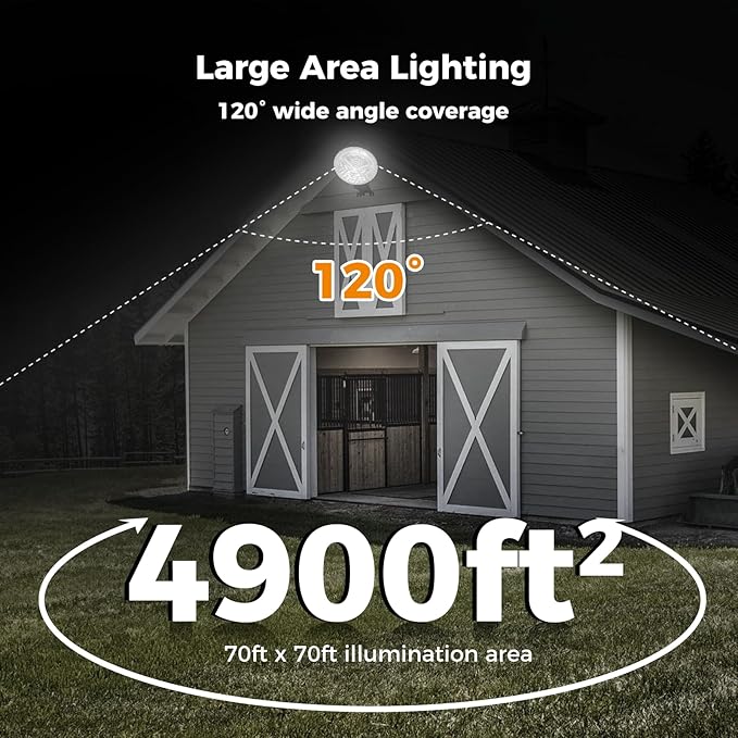 AIKVSXER 200W LED Barn Light 30000LM Dusk to Dawn LED Outdoor Area Security Light with Photocell IP66 Waterproof 6500K Daylight for Yard Street Farm Garden Garage 18 Pack