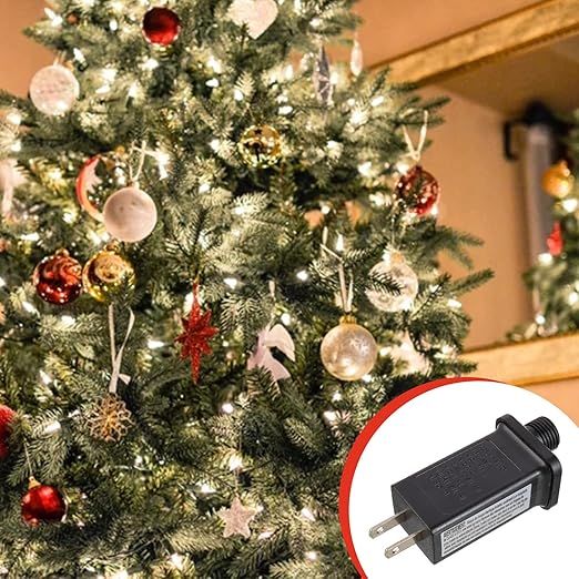SIGANDG 24V 7.2W LED Transformer Replacement Class 2 Power LED Controller with 8 Modes Supply for Christmas String Light Inflatable Decorations IP44 Waterproof Low Voltage Transformer(2 Pcs)