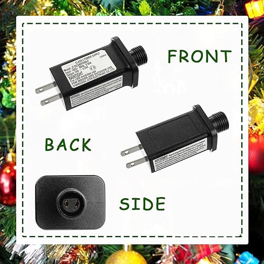 SIGANDG 24V 12W LED Transformer Replacement Class 2 Power Supply for Christmas String Light Inflatable Decorations LED Controller IP44 Waterproof Low Voltage