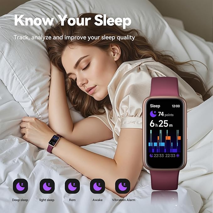 Enfit Fitness Trackers,Smart Watch with 1.47" Color Screen,100+Sport Modes Fitness Watch with Heart Rate Sleep Monitor, Pedometer Step Counter Watch, 3TAM Waterproof Activity Trackers for Women Men,PL