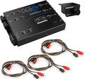 AccuBASS 5-Ch Line Out Converter Kit - LC5iPro Processor and (3) 3ft. Oxygen Free RCA Cables - Upgrade Your Factory Audio System