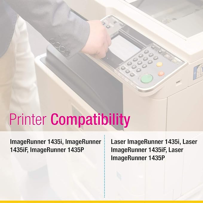 CS Replacement Toner Cartridge Compatible with Canon GPR54 9436B003 Black Laser ImageRunner 1435i 1435iF 1435P Toner Cartridge 2 Pack