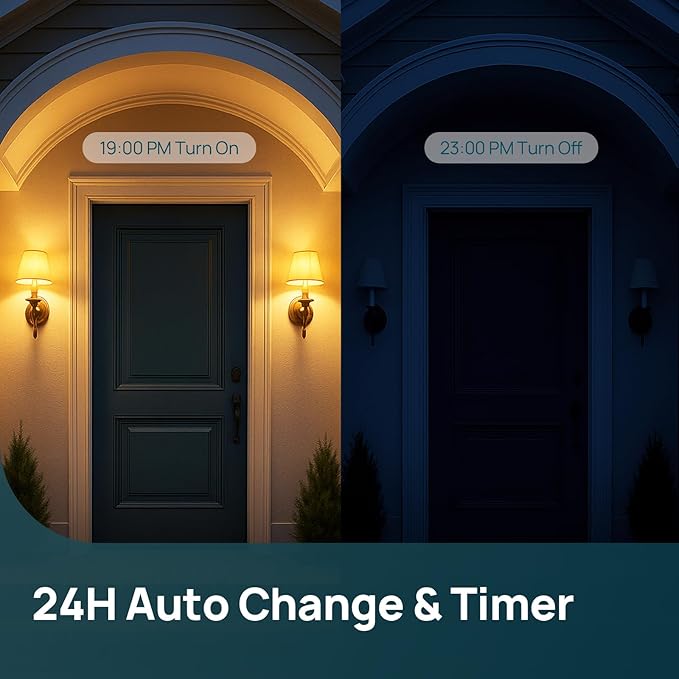 Linkind Matter Smart Bulbs, E12 Led Bulb Works with Alexa/Apple Home/Google Home, Smart Light Bulbs, WiFi Candelabra B11 Bulbs, RGBTW Color Changing Light Bulb, 2.4Ghz WiFi Bulb, 470 LM 4 Pack