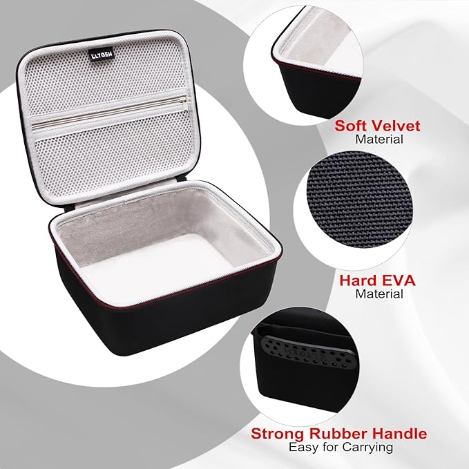 LTGEM Projector Case Compatible with AuKing Projector 2025/2024 Upgraded Mini Projector(Inside: 8.4"x7.2"x3.2"), Case Only