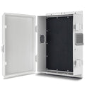 Namunanee Outdoor Electrical Junction Box, ABS Water Resistant Enclosure with Internal Mounting Panel & Hinged Cover (13" H* 9.2" L* 3.7" W)