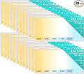 Aphyni 24 Pack 2x4 LED Flat Panel Light, Bright 9100LM Flush Mount Office Kitchen Ceiling Light Fixtures,Dimmable,Selectable 5 CCT 3000K/4000K/5000K/5700K/6500K, 5 Wattages 30W/40W/50W/60W/70W