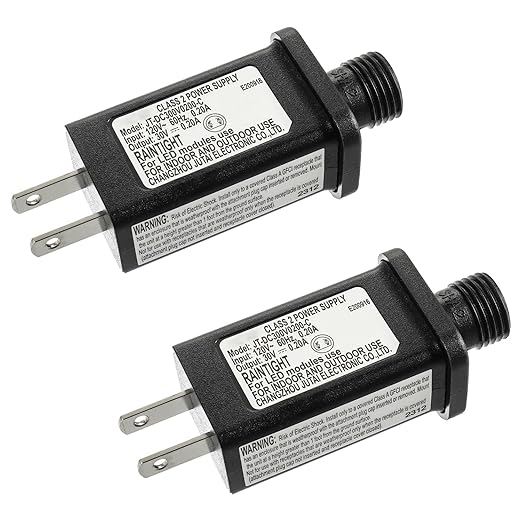 SIGANDG 30V 6W LED Transformer Replacement Class 2 Power Supply for Christmas String Light Inflatable Decorations LED Controller IP44 Waterproof Low Voltage