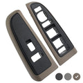 Window Switch Bezel Cover Tan Compatible with Chevy Chevrolet Avalanche Silverado Suburban Tahoe, GMC Sierra Yukon, Cadillac Escalade 2004-2007 Replaces 89045127 89045119 Window Switch Trim Accessorie