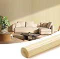 OUZUGIE 1 Pack 96x24 Inch Natural Bamboo Wall Panel – Raw Pole Wrap Paneling for Walls, Ceilings, Cabinets, Furniture – Ideal for Bedroom, Living Room & Office DIY Decor