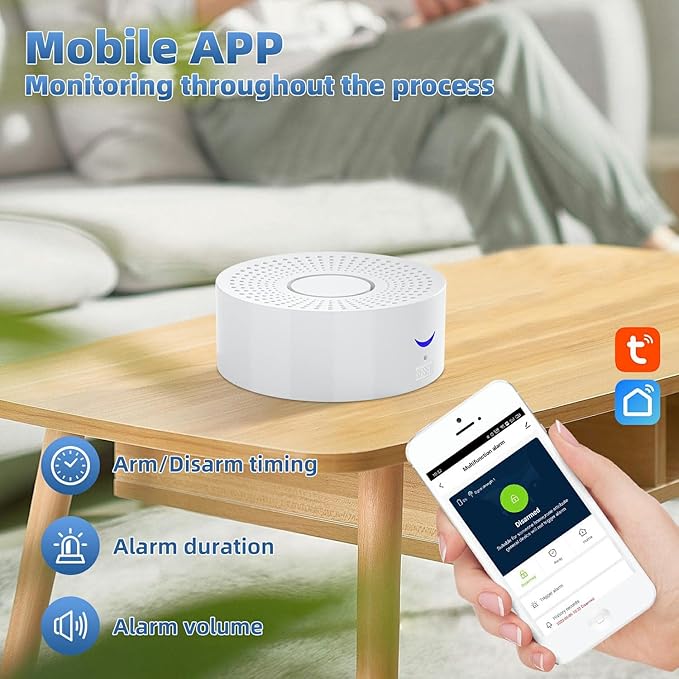 DwyenSlo WiFi Caregiver Pager Call Button Wireless Nurse Alert Call Bell Emergency Alert Pager at Home for Elderly Patients