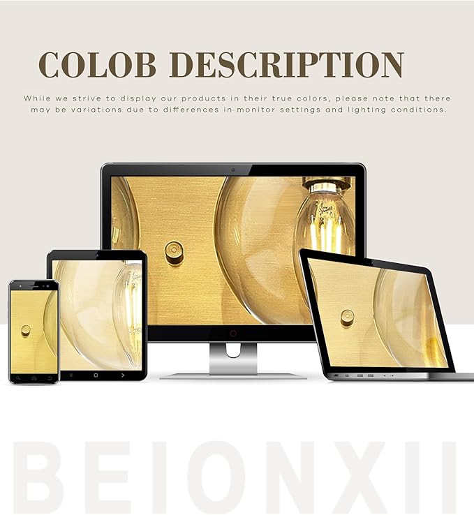 Beionxii Bathroom Vanity Light, 3-Light Brushed Gold Bathroom Light Fixtures, Modern Vanity Lights with Clear Glass Shade, Wall Sconces Lighting Over Mirror Living Room Hallway, BX-VL03BG-3CG