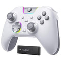 EasySMX X05Pro Wireless PC Controller – Soft-Click Low-Noise Buttons, Dual-Stage Impulse Triggers, Hall Joysticks with 1000Hz Polling, 2 Programmable Buttons, 1000mAh Battery, Multi-Platform Controller for PC/Switch/Android/iOS