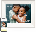 Aspen 12" | Aura's Most Versatile HD Digital Picture Frame