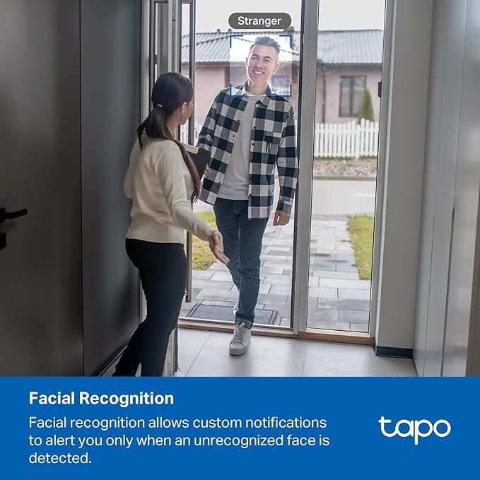 Tapo 4K Pan/Tilt Indoor Security Camera for Baby Monitor, Dog Camera w/Motion Detect and Track, 360° View, Color Night Vision, SD/Cloud Storage, Works w/Alexa, Google, and Bixby RoomCam 4K
