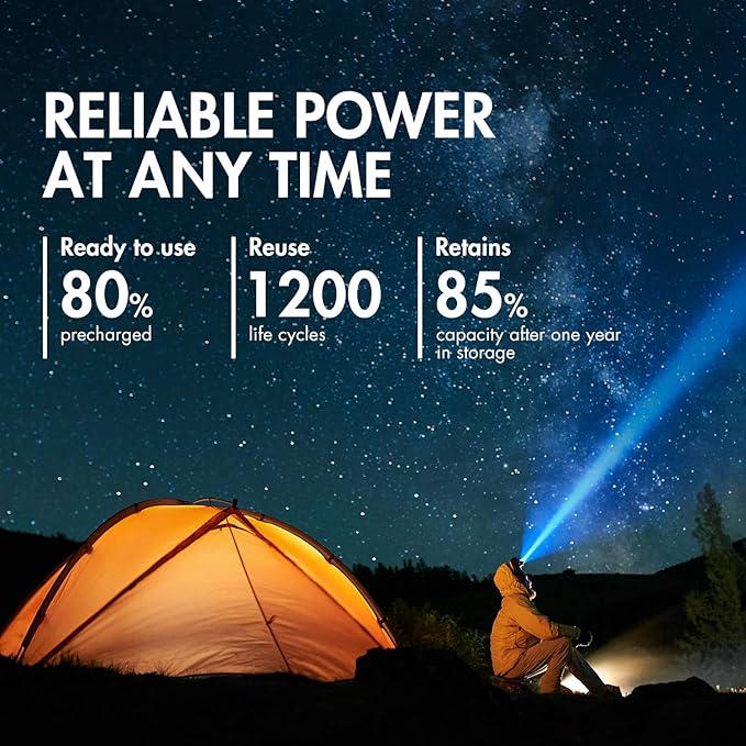 Tenergy TN145 8-Bay AA/AAA NiMH/NiCd Charger + 8xAA & 8xAAA Premium Batteries Combo
