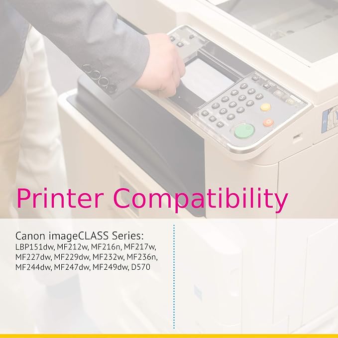 CS Compatible Toner Cartridge Replacement for Canon 137 9435B001 Black Canon ImageClass LBP151dw MF212w MF216n MF217w MF227dw MF229dw MF232w MF236n MF244dw MF247dw MF249dw D570 2 Pack