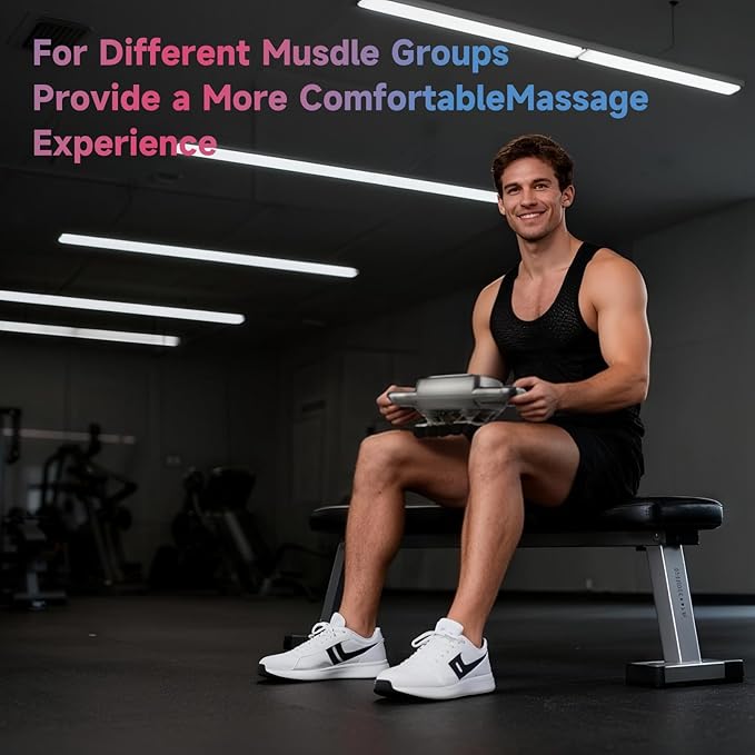 Fakosre 24 Haed Massage Gun, Massage Gun Deep Tissue with 9 Modes 99 Intensities, Quiet Multi Head Massage Guns for Backs, Shoulders, Legs, Foot and Full Body Muscle Pain Relief