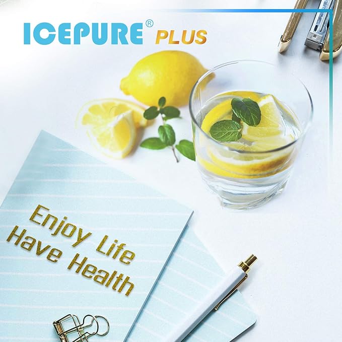 ICEPURE PLUS Remove Heavy Metals NSF/ANSI 53&42 NSF/ANSI/CAN 372 DA29-00003G Replacement for Samsung DA29-00003B DA29-00003A, DA29-00003D DA29-00003F DA97-06317A, HAFCU1, WF289, WSS-1, 3PACK