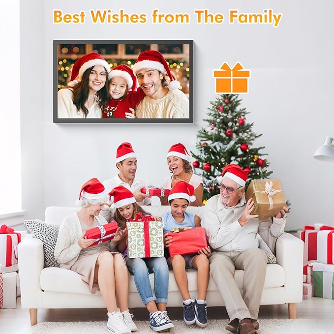 27" Digital Calendar for-Family-Schedules Wall-Planner - Smart Interactive Touchscreen Electronic Calendar, Seamless Scheduling, Star Rewards, Sync Online Calendar Via App, Wall Mount, Gifts for Mom