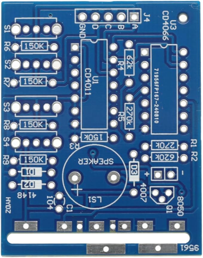 2PCS Music Sound Board Electronic Module DIY Kit Parts Components Soldering Practice Learning Kits