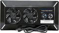 Pewoaoa 220 CFM Crawlspace Vent Fan, With Humidistat, Crawlspace Fans, For Moisture Reduction, Radon Mitigation, Freeze Protection, Ideal for Basement, Attic, Crawl Space Fan Vent(Air Out)