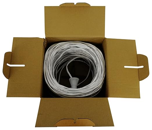 Rockville CL14-250-2 14AWG 250ft Speaker Wire, CL2 Rated In-Wall, Oxygen-Free Copper, Flexible Jacket, 70V/100V Compatible, for Home Theater and Commercial Audio