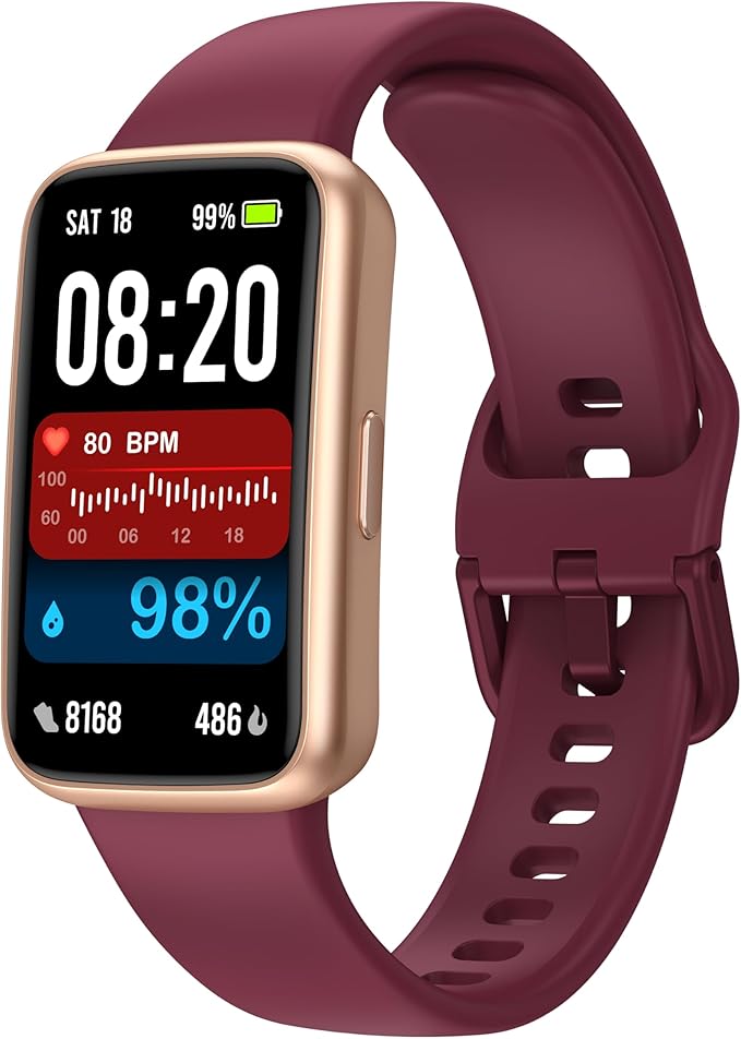 Enfit Fitness Trackers,Smart Watch with 1.47" Color Screen,100+Sport Modes Fitness Watch with Heart Rate Sleep Monitor, Pedometer Step Counter Watch, 3TAM Waterproof Activity Trackers for Women Men,PL