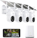 Armorcope Security Cameras Outdoor Wireless,4 Cam-Kit,No Subscription,360° Pan & Tilt Home Security Cameras System,2K Color Night Vision