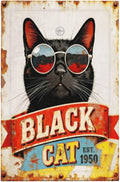 Bvtewkhz Black Cat Vintage No Device Single Blank Decorative Outlet Covers Light Switch Plate Electrical Receptacle Switchplate For Bathroom Kitchen Bedroom
