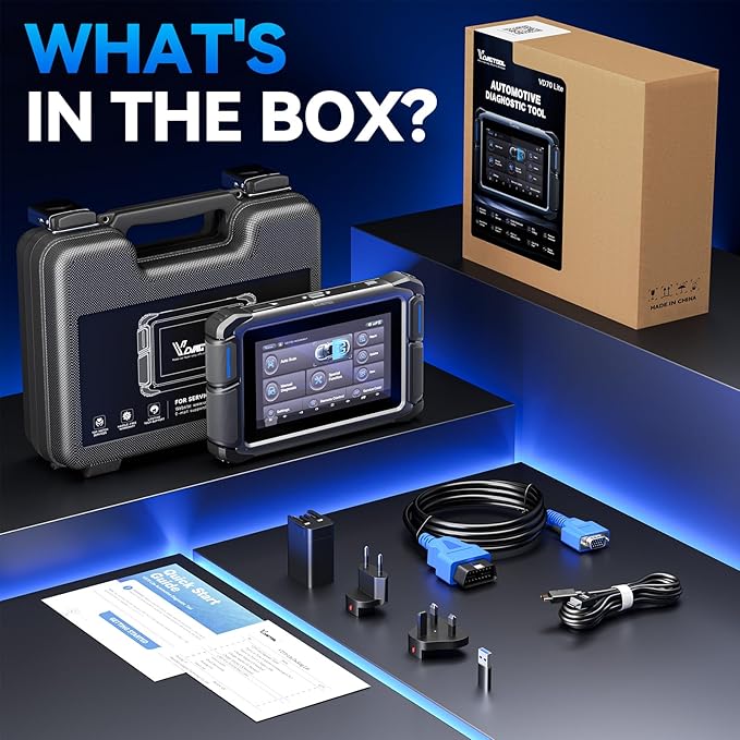 VDIAGTOOL Bidirectional Scan Tool VD70 Lite, OBD2 Scanner Diagnostic Tool with 31+ Resets, 2026 Scanner for Car, Full System Scan, CAN FD & DoIP, Free Update