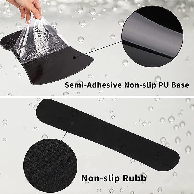 Keyboard Wrist Rest and Mouse Pad Wrist Support Set with Coasters, Non-Slip PU Base Ergonomic Gaming Mousepad for Home Office Working Studying Easy Typing & Pain Relief, Bible Verse Phil 4-13