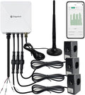 Energy Monitor with 3 * 300A Circuit Level Sensors, Smart Home Power MonitorTrack Electricity in Real Time, WIFi Meter Solar/Net Metering, Home Energy Automation and Control