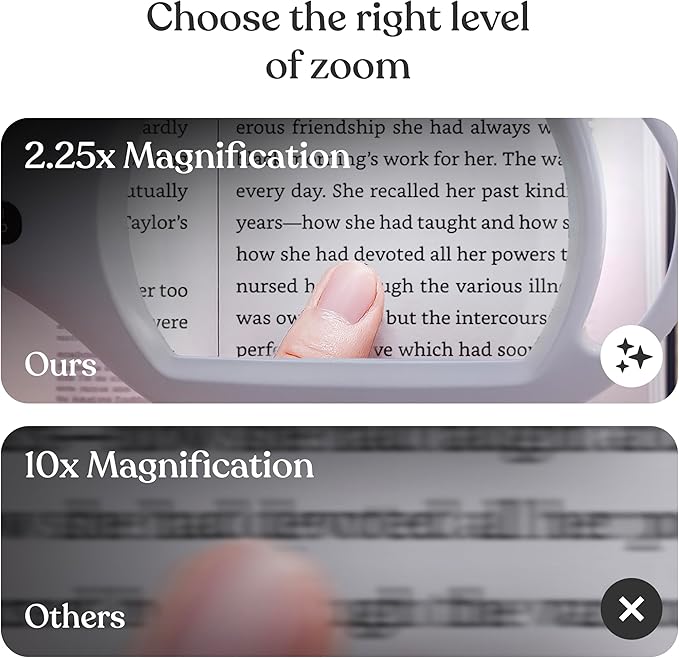 Brightech LightView Pro Magnifying Glass with Light and Stand, Magnifying Floor Lamp with Sturdy Weighted Base for Facials, Lash Estheticians, Bright LED Work Light for Sewing, Crafts