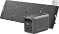 DABBSSON 2048Wh Solar Generator with 210W Solar Panel, Semi-Solid LiFePO4 Battery w/6 2200W AC Output, Compact&Lightweight, Recharge 80% in 1.5 Hr, 2000L Portable Power Station for Camping/Home/RV