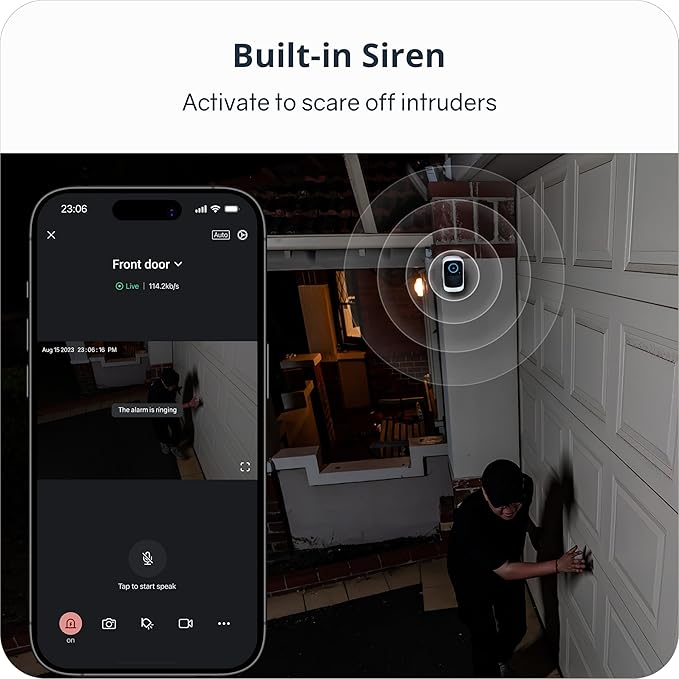 Safemo 4K Security Cameras Wireless Outdoor/Indoor, Battery Cameras for Home Security, No Monthly Fees, 32G Local Storage, Advanced AI, Color Night Vision, 2-Way Audio, Waterproof, 2.4Ghz WiFi